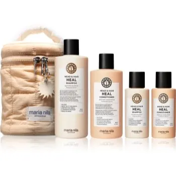 Maria Nila Head & Hair Heal Beauty Bag set cadou impotriva matretii si caderii parului