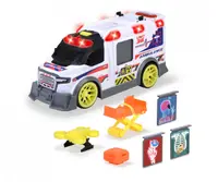 Ambulanta Dickie cu accesorii, luminite si sunete