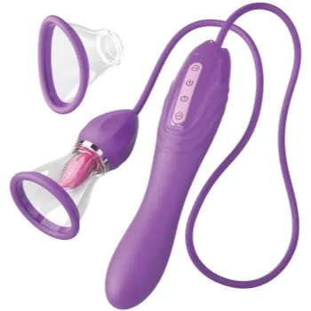 Pipedream Fantasy For Her Ultimate Pleasure Max vibrator cu stimularea clitorisului cu pompa