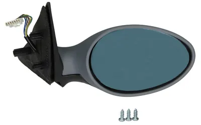 Oglinda dreapta potrivit ALFA ROMEO 156 1997-2006 - electrica incalzita, albastra, grunduita, cu senzor temperatura
