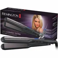 Placă de îndreptat părul, Remington, Pro Ceramic Extra S5525, negru