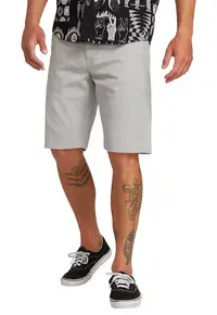 Pantaloni scurti chino din bumbac cu model uni