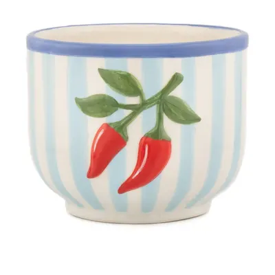 Ghiveci decorativ din ceramică pictată manual ø 12 cm Chilli – Sass & Belle