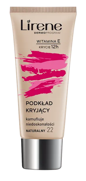 Fond de ten pentru acoperire completa Natural 22, 30ml, Lirene