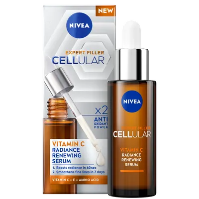 Ser facial cu Vitamina C Cellular Expert Filler, 30ml, Nivea