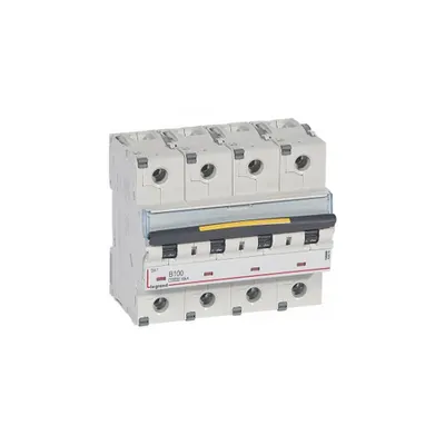 Siguranta automata 10000 - 16 kA - 4P 400 V~ - 100 A - B curba