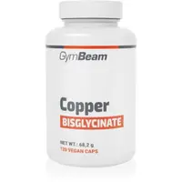 GymBeam Copper Bisglycinate capsule pentru funcționarea normală a sistemului imunitar și protecția celulelor împotriva stresului oxidativ
