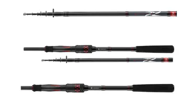 Lanseta spinning telescopica Daiwa Ninja X-Compact 2.45 m, 15-50 g