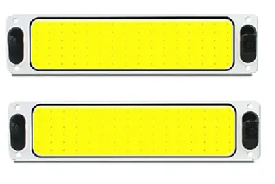 Set 2 Plafoniere auto LED 245mm universale 12 24V dube rulote camioane