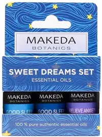 Makeda Botanics Set de aromaterapie Sweet Dreams, 3 x 10 ml