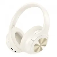 Handsfree Bluetooth HOCO W54, A2DP, ANC, Alb