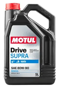 Ulei transmisie MOTUL 80W90 GL4 GL5 DRIVE SUPRA, 5L, mineral 5L