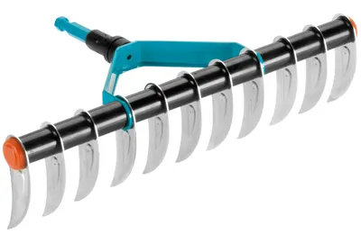 Greblă aerator Gardena - Combisystem, unilateral, 35 cm