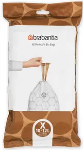 Sac de gunoi Brabantia - PerfectFit NewIcon/Bo, mărimea X, 10 - 12 l, 40 buc