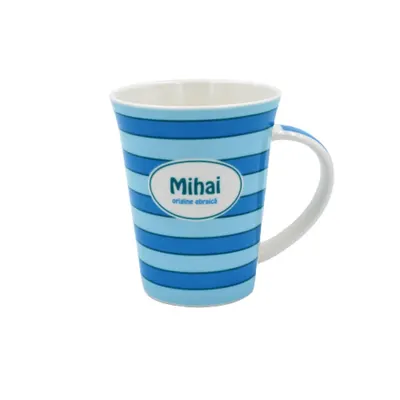 Cană din porțelan personalizată Mihai