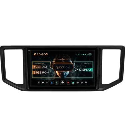 Navigatie 2K Volkswagen Crafter (2017+), Android, S-Quadcore 4GB RAM + 64GB ROM, 10.36 Inch - AD-BGS100042K+AD-BGRKIT056