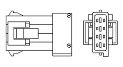 Sonda Lambda (numar de Fire 4, 570mm) Citroen Berlingo, C2, C3 I, C3 Ii, C3 Pluriel, C4, C4 Grand Picasso I, C4 I, C4 Picasso I, C5 I, C5 Ii, C5 Iii, C6, C8, Jumper, Nemo, Saxo 1.1-3.0 Dupa 1996