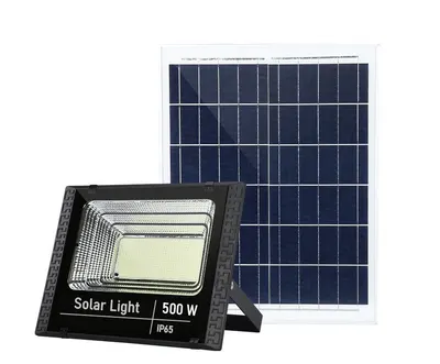 Proiector LED JORTAN putere 500W cu panou solar