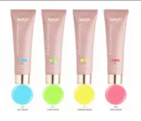 NAILSUP Set 4 PolyGel Champagne Neon Collection 60g