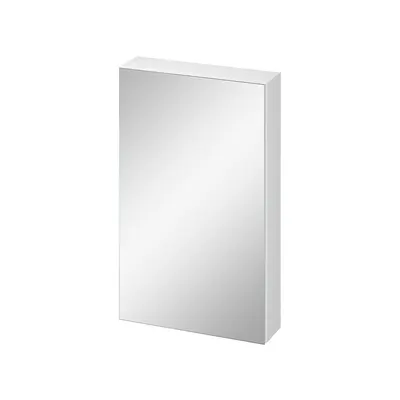 Dulap suspendat cu oglinda Cersanit City, 50 cm, alb