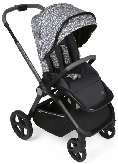 Cărucior pentru bebeluși 2 în 1 Chicco - Mysa, Charming Grey