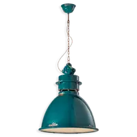 Lustra, lampa suspendata RETRO INDUSTRIAL FINISH VIV - VINTAGE VERDE C1750