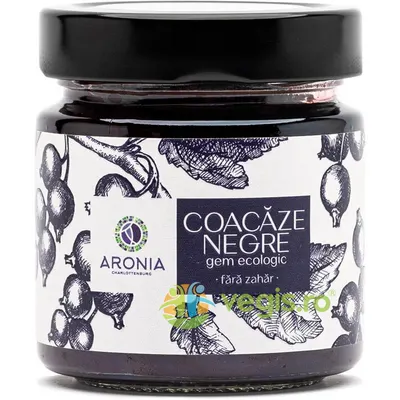 Gem de Coacaze Negre Ecologic/Bio 200g