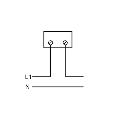Ampermetru 48*48mm, 10A, conexiune directa, AC