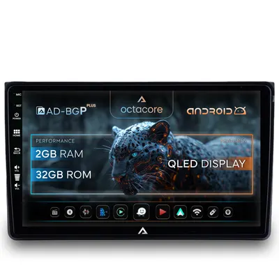 Navigatie Audi A4(B6 B7) Seat Exeo, Android, P-Octacore 2GB RAM + 32GB ROM, 9 Inch - AD-BGP9002+AD-BGRKIT425