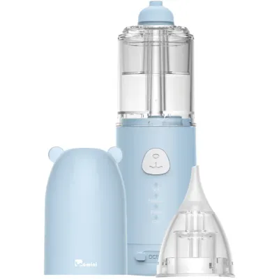 Momini Automatic Irrigator And Aspirator 2 in 1 NanoFlush aspirator nazal pentru copii electrică 1 buc