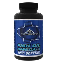 Fish Oil Omega 3 1000mg Softgel, 120 capsule, Vitabolic