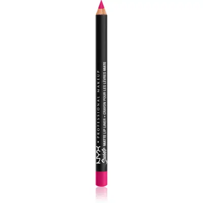 NYX Professional Makeup Suede Matte Lip Liner dermatograf mat de buze culoare 60 Clinger 1 g