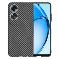 Husa pentru Oppo A60, Techsuit, Carbonite FiberShell, Neagra