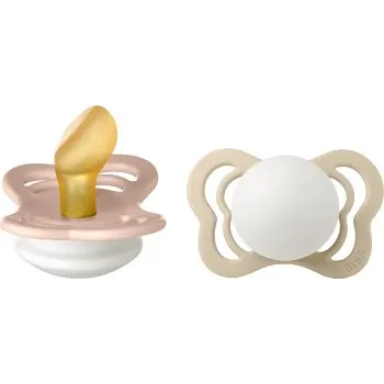 BIBS Couture Glow Natural Rubber Size 1: 0+ months suzetă