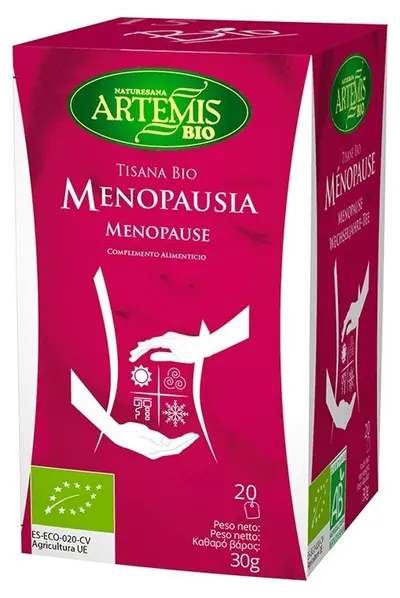 Ceai bio din plante pentru menopauză, 20 plicuri, Herbes del Moli