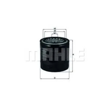 Filtru ulei MAHLE ORIGINAL OC 294
