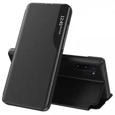Husa pentru Samsung Galaxy Note 10+ 5G N976 / Note 10+ N975, Techsuit, eFold, Neagra