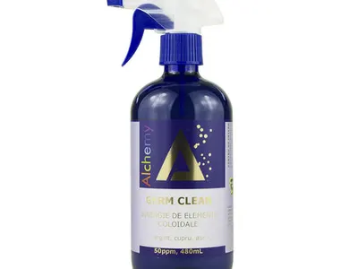 Germ Clean, sinergie de argint, cupru și aur coloidal 50ppm | Pure Alchemy