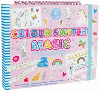 Carte de colorat Floss and Rock Colour Switch Magic - Curcubeu