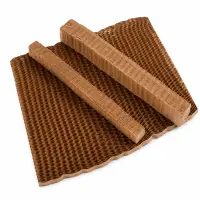 Folie honeycomb pentru ambalat - maro (set 6 buc) - Default Title