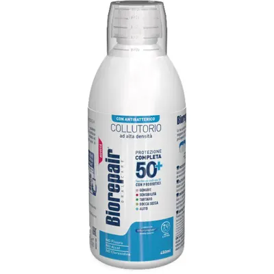 Biorepair Complete Protection 50+ apă de gură cu efect antibacterian 450 ml