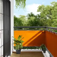 vidaXL Paravan de balcon roșu 120x1000 cm 100% poliester Oxford
