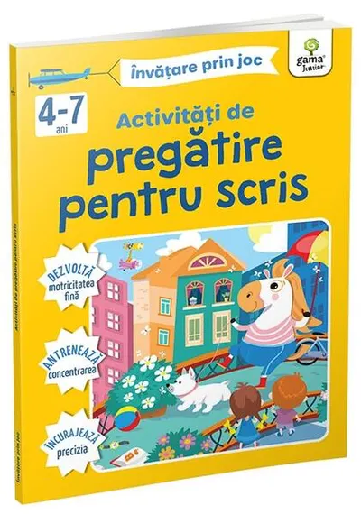 Activități de pregătire pentru scris 4-7 ani - Paperback brosat