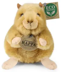Jucărie de pluș Rappa Eco friends - Hamster auriu, 16 cm