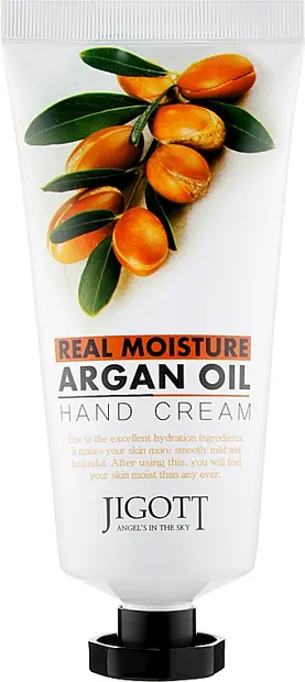Jigott Real Moisture Cremă de mâini Argan Oil, 100 ml