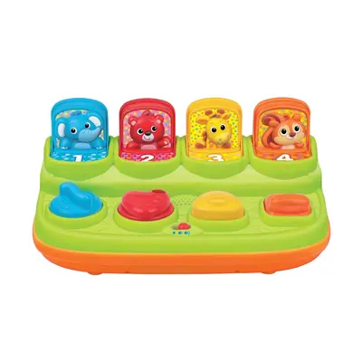 Set de joaca Winfun Pop-up Animale Pop N Learn 6 luni+