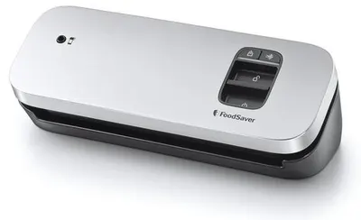 Aparat de vidat FoodSaver - VS1190X-01, 140 W, 0.51 Bar, argintiu/negru