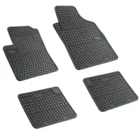 Set covorase auto din cauciuc Ford Ka 2 2008-2016 Fiat 500 500C 2007- Panda 2 3 2003-2012, presuri FROGUM, negre, 4 buc.