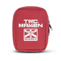 Kit prim ajutor compact TAC MAVEN - ROSU