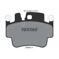 Set placute frana, frana disc TEXTAR 2332902